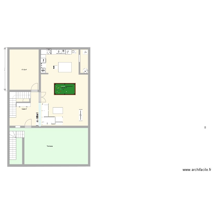 Alleins Etage 1. Plan de 0 pièce et 0 m2