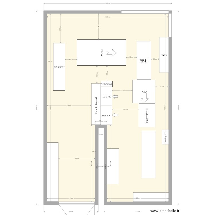 LP2i PX 90 degree DFE cote cote Version 2. Plan de 0 pièce et 0 m2