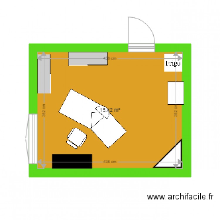 bureau1. Plan de 0 pièce et 0 m2