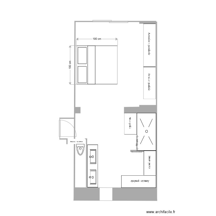 CHISDITS CHAMBRE2. Plan de 0 pièce et 0 m2