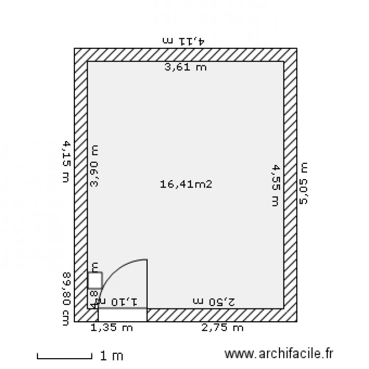 Plan Local vélo (KER KLEGUER). Plan de 0 pièce et 0 m2