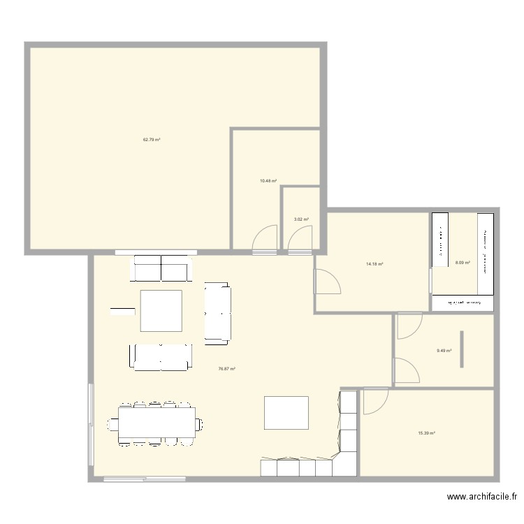 RDC Papy. Plan de 0 pièce et 0 m2