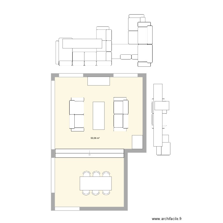 canape5. Plan de 0 pièce et 0 m2