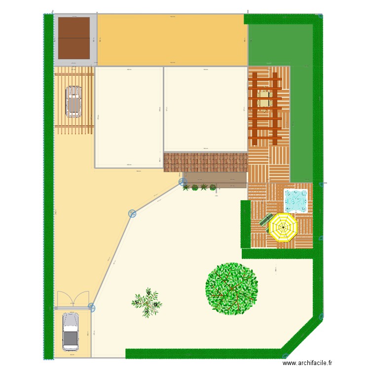 exterieur Rev 1. Plan de 8 pièces et 843 m2