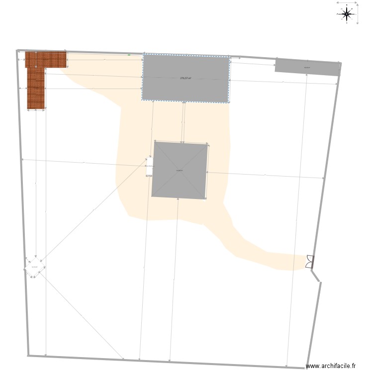 masse chanteheux. Plan de 0 pièce et 0 m2