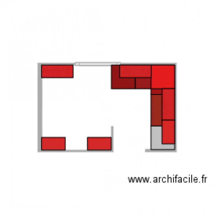 cuisine 1. Plan de 0 pièce et 0 m2