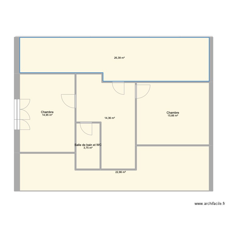 MAISON FINALE . Plan de 14 pièces et 282 m2