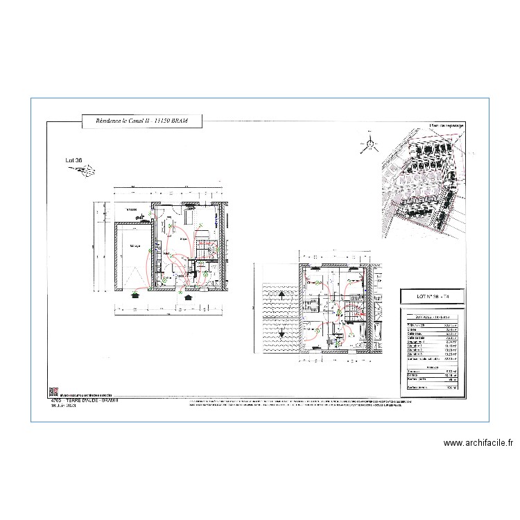 AMETHYSTE LOT 36. Plan de 0 pièce et 0 m2