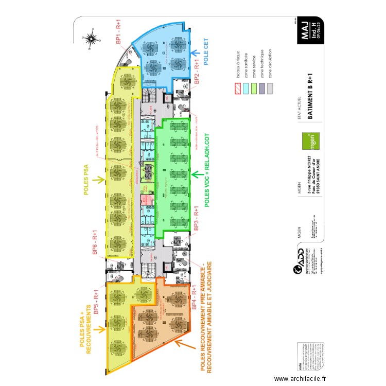 MGEN R+1. Plan de 0 pièce et 0 m2