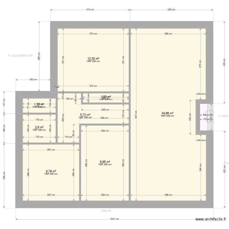 ML24016458 LIMA DA SILVA. Plan de 13 pièces et 156 m2