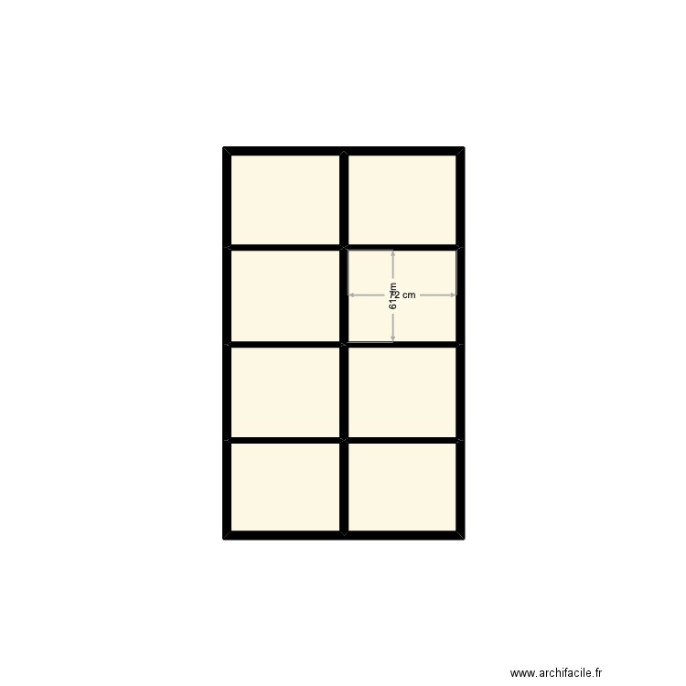 PORTES 1. Plan de 8 pièces et 3 m2