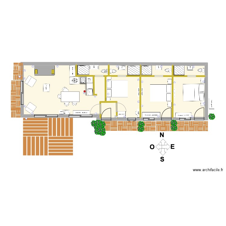 Dépendances8. Plan de 8 pièces et 123 m2