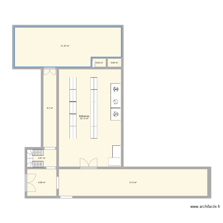 Site GBS Iut. Plan de 8 pièces et 91 m2