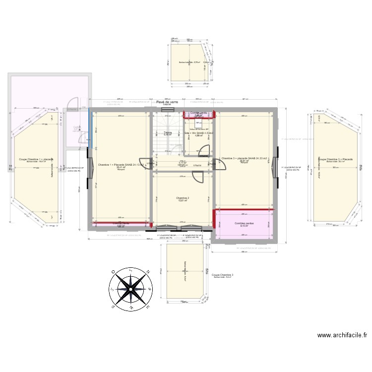 ML24018351 DEBRIS Orthez. Plan de 21 pièces et 326 m2