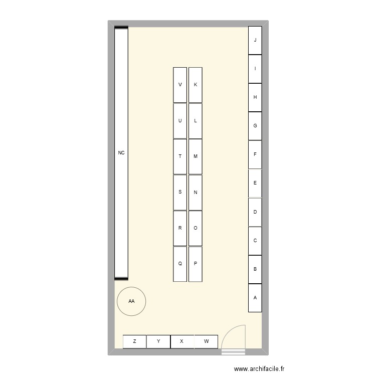 50200_Magasin02. Plan de 1 pièce et 84 m2