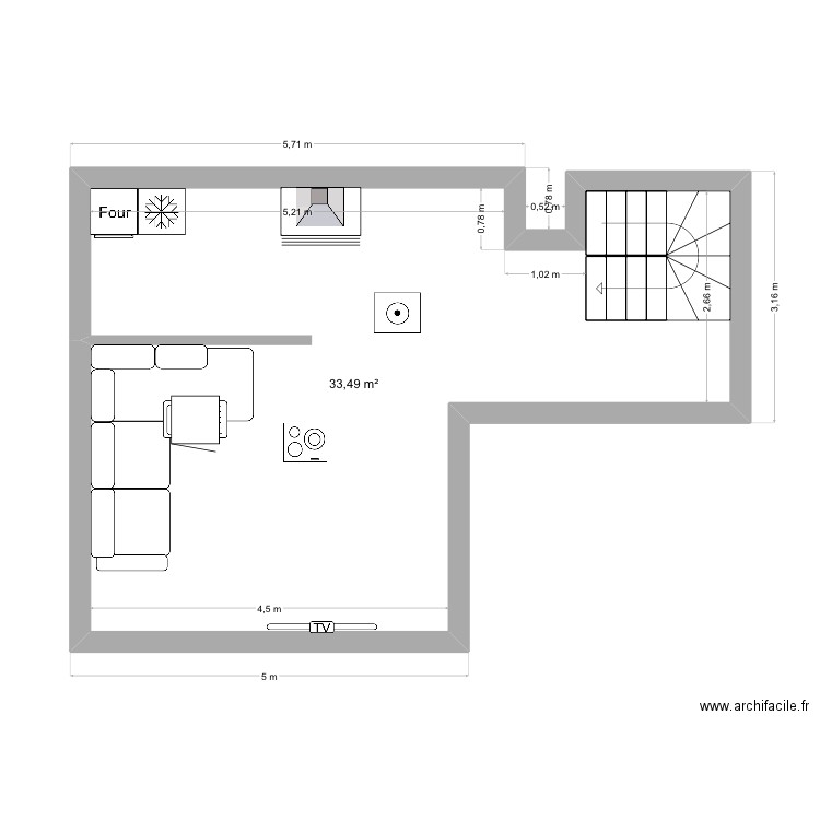 Goudes duplex. Plan de 0 pièce et 0 m2