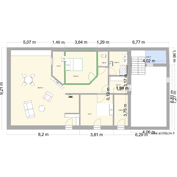 Ph 2025 3. Plan de 9 pièces et 112 m2