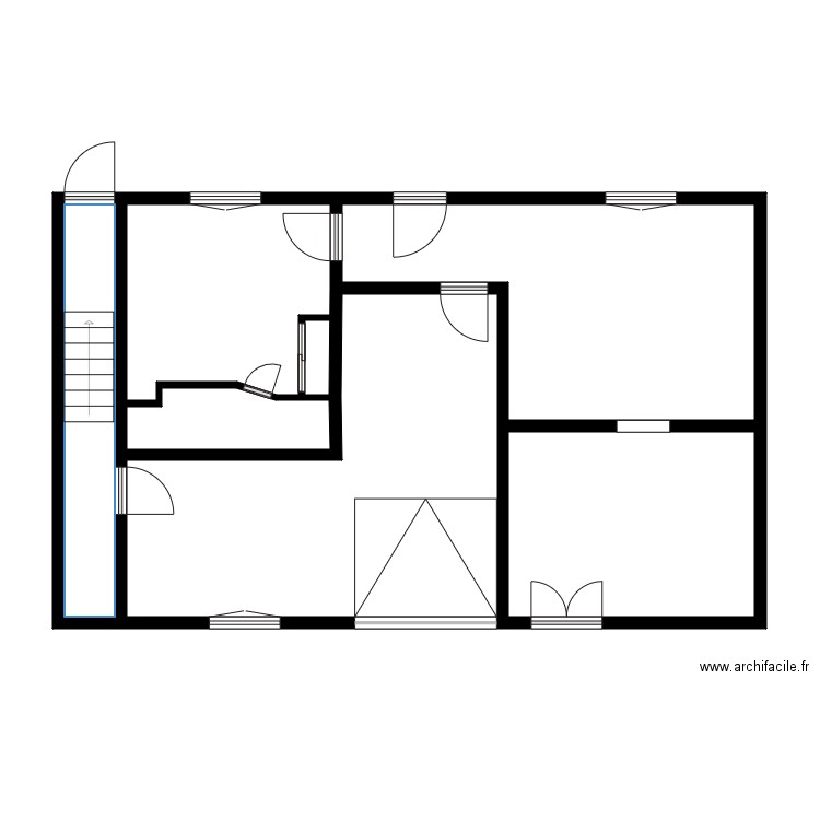 maillard. Plan de 15 pièces et 149 m2