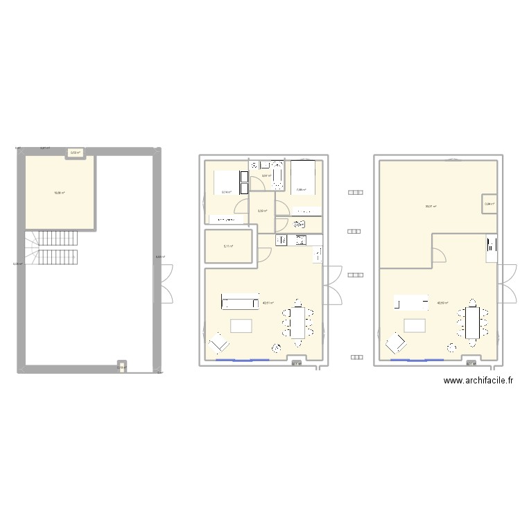 MEOLANS 3bis. Plan de 20 pièces et 168 m2