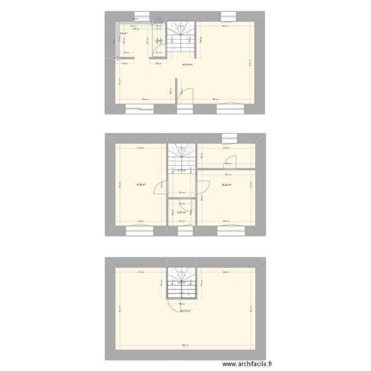 Lanrivan_electricité. Plan de 10 pièces et 131 m2