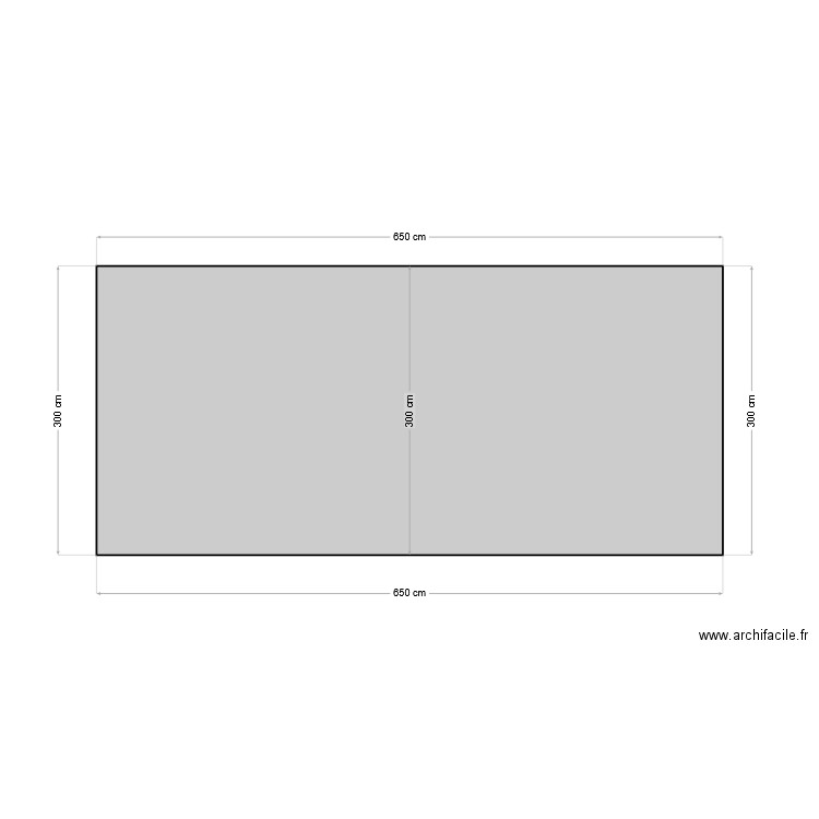 VUE DE GAUCHE. Plan de 0 pièce et 0 m2