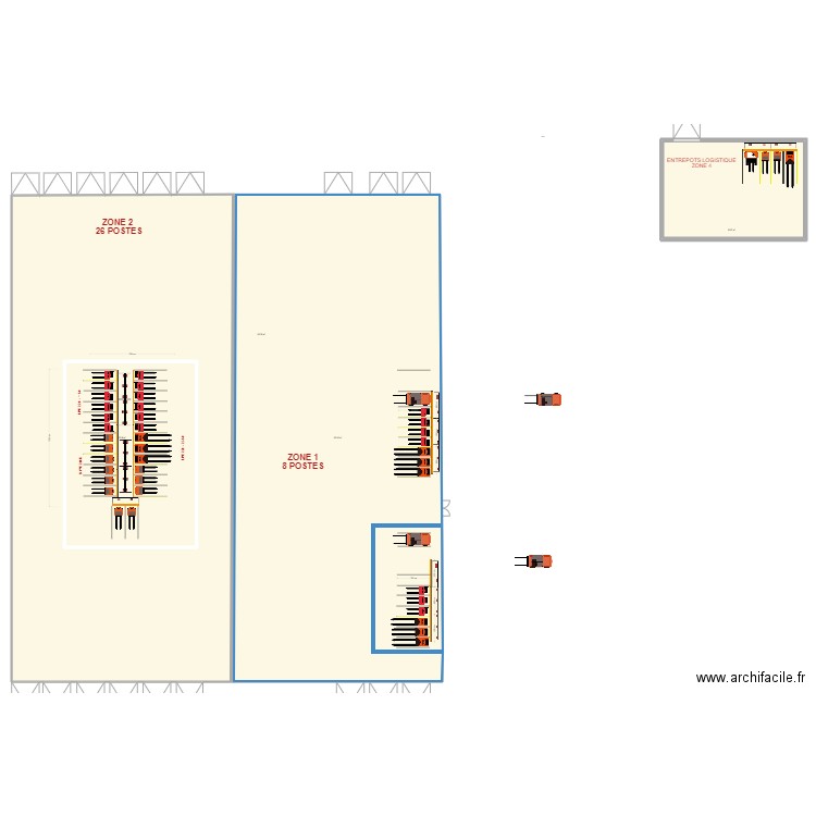 IDF SUD GEODIS BCR v3. Plan de 4 pièces et 2007 m2