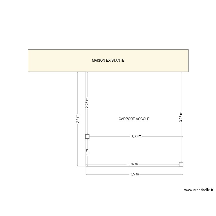 FAISABILITE MARION . Plan de 0 pièce et 0 m2