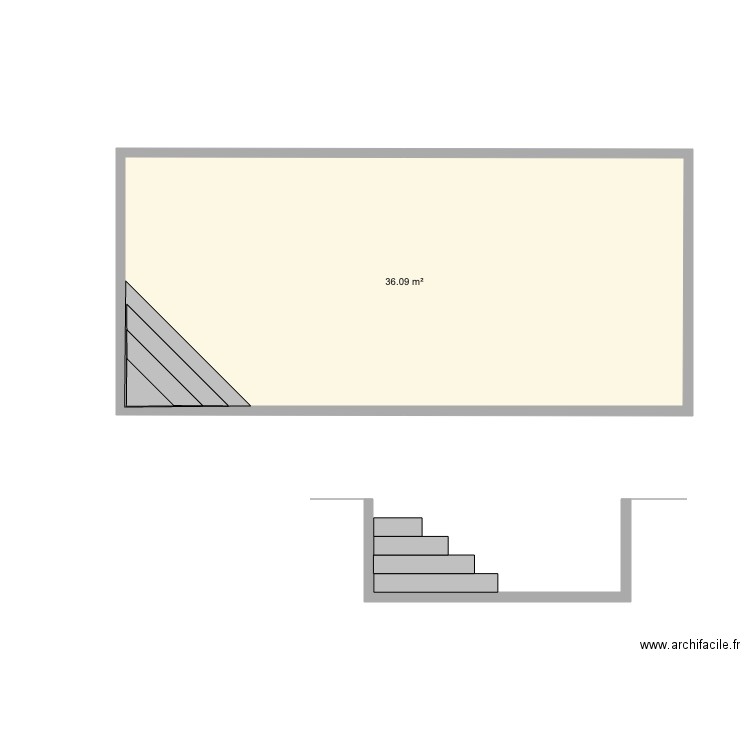 Plan en coupe piscine 9X4. Plan de 0 pièce et 0 m2