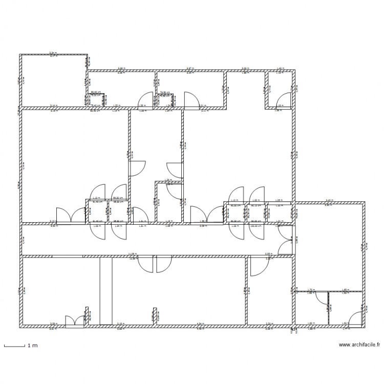 Radiologie salle conventionnelle. Plan de 0 pièce et 0 m2