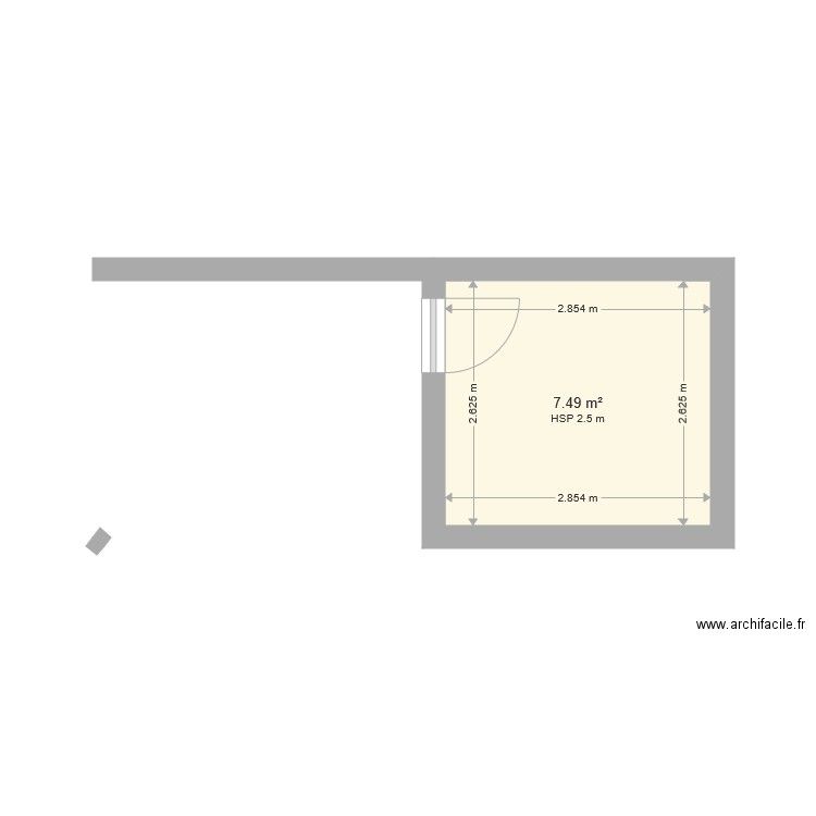 local piscine - Plan dessiné par seba31