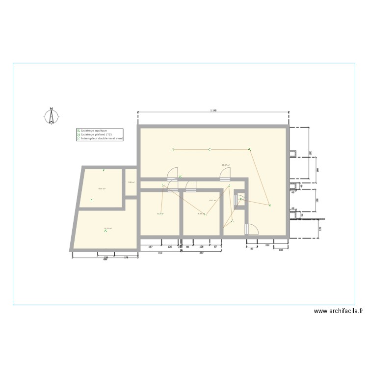 Montussan. Plan de 0 pièce et 0 m2