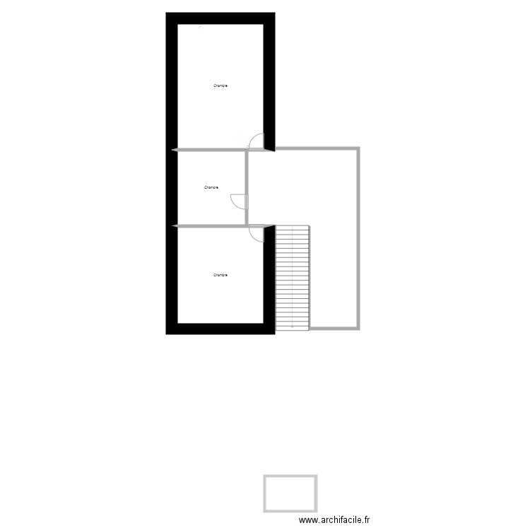 etage. Plan de 0 pièce et 0 m2