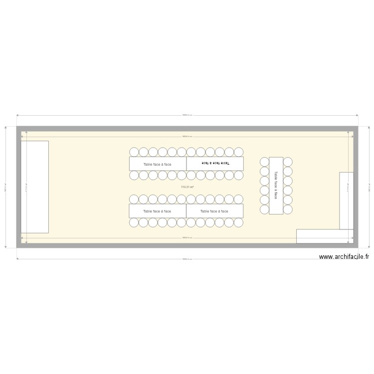 Salle des fêtes de Luigné. Plan de 0 pièce et 0 m2