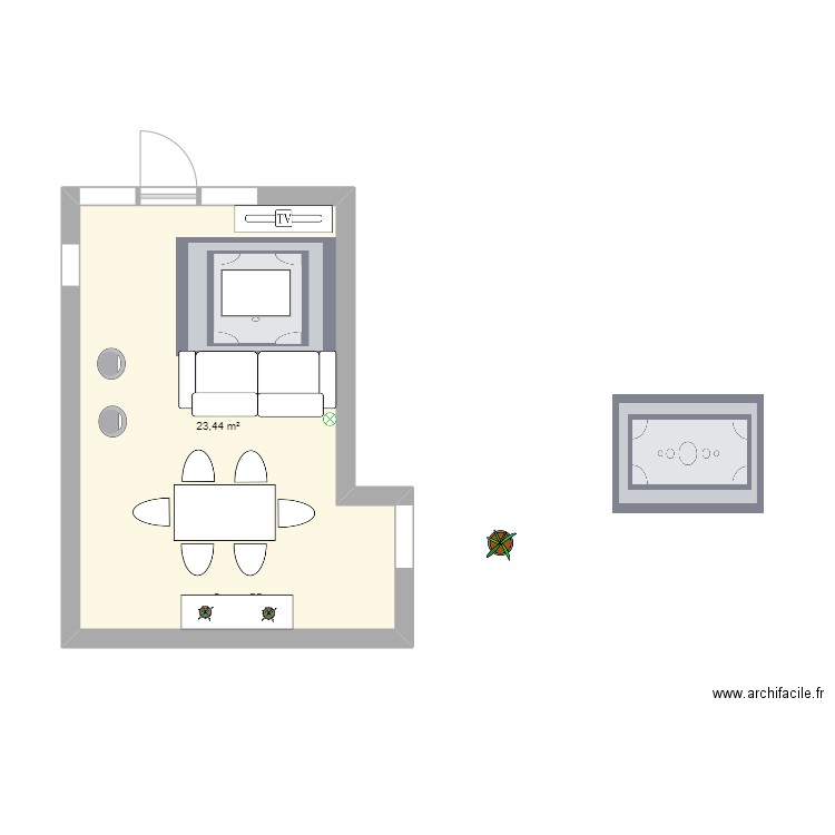 Sejour 2. Plan de 0 pièce et 0 m2