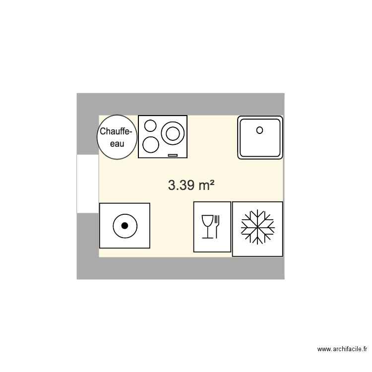 cuisine. Plan de 0 pièce et 0 m2