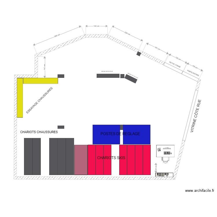 INTERSPORT ARAVIS GLISS LA CLUSAZ. Plan de 0 pièce et 0 m2