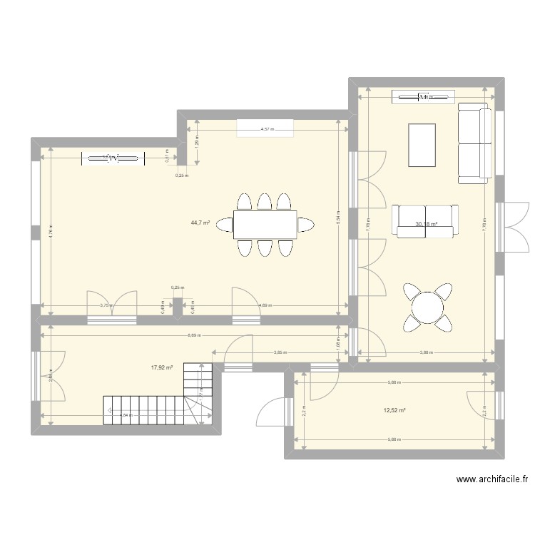 rdc-MENIN. Plan de 0 pièce et 0 m2