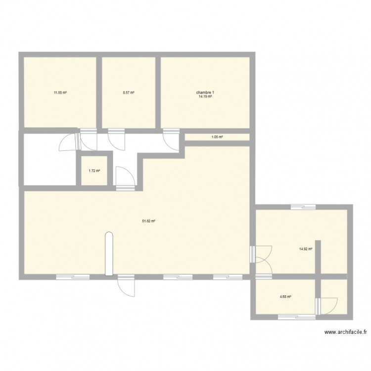 maison. Plan de 0 pièce et 0 m2