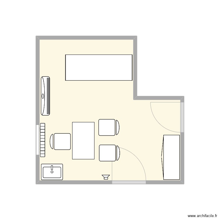 Ancien Bureau 2. Plan de 0 pièce et 0 m2