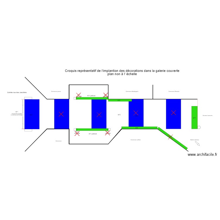 croquis. Plan de 0 pièce et 0 m2