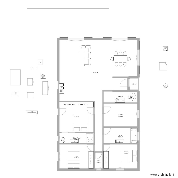 2020 11 19 Projet Parigny 7. Plan de 0 pièce et 0 m2