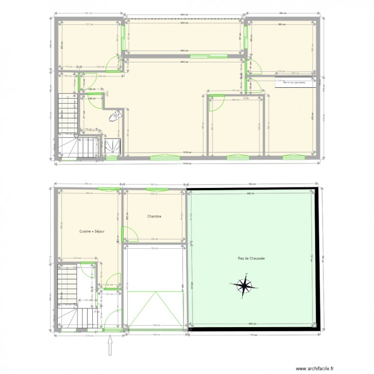 DJENANE . Plan de 0 pièce et 0 m2