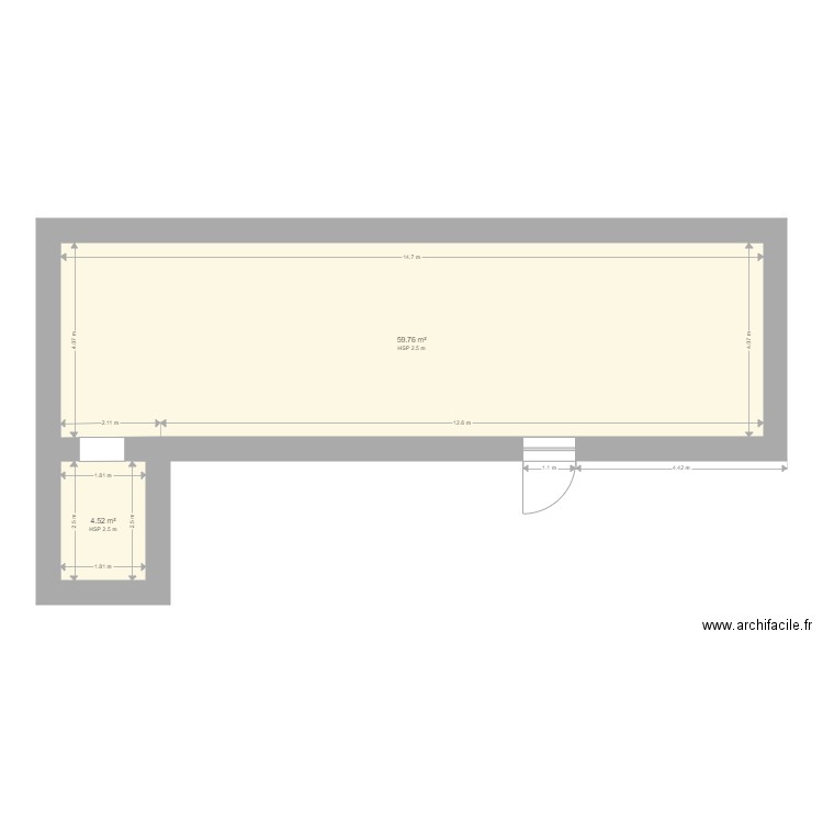 CAVE APPARTEMENT. Plan de 0 pièce et 0 m2