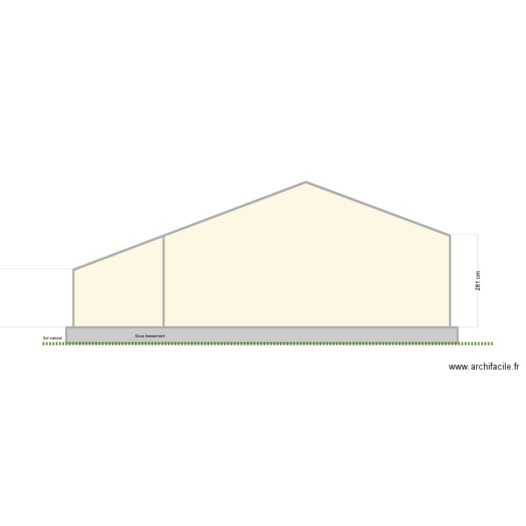 nicolas dp 4. Plan de 3 pièces et 42 m2