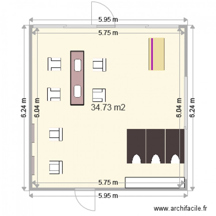 stephane pdq. Plan de 0 pièce et 0 m2