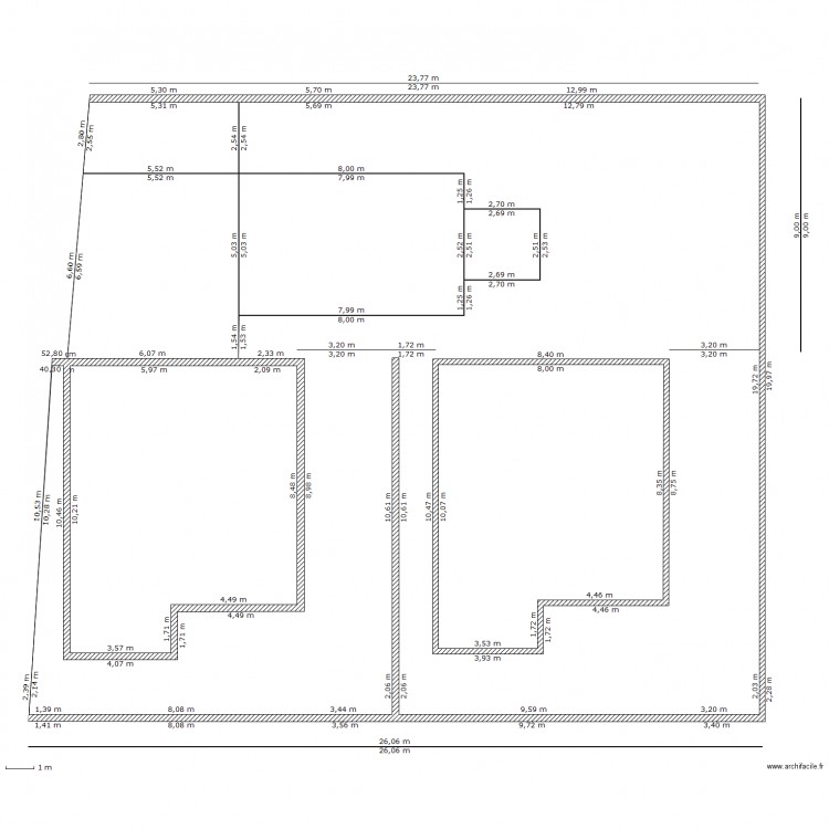 Plan de masse. Plan de 0 pièce et 0 m2