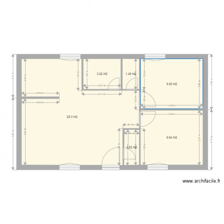 contes. Plan de 0 pièce et 0 m2