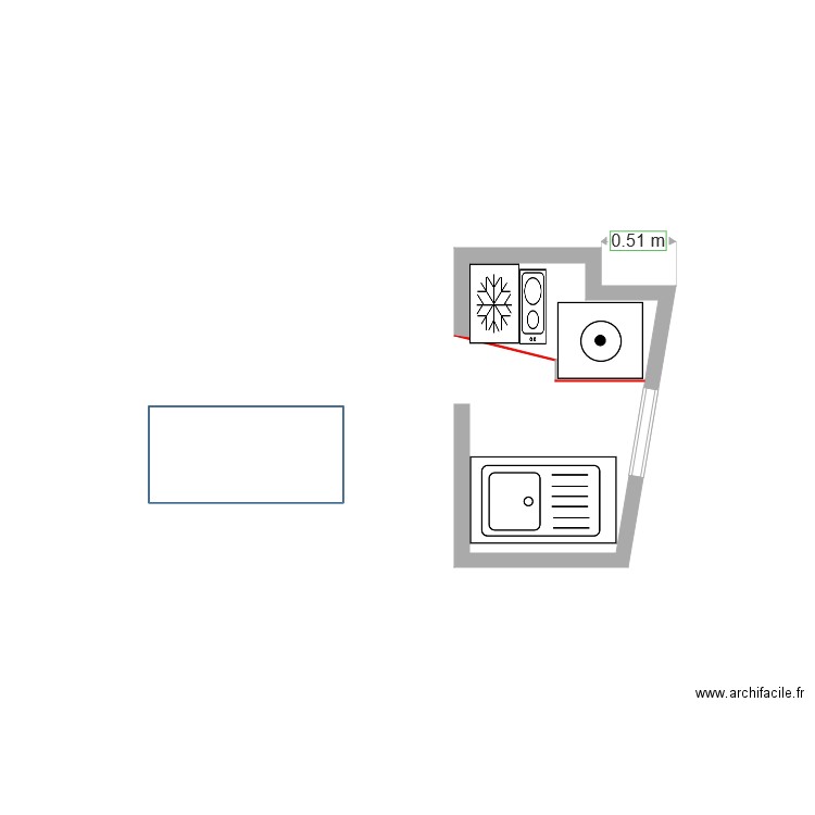 plan 3 cuisine. Plan de 0 pièce et 0 m2