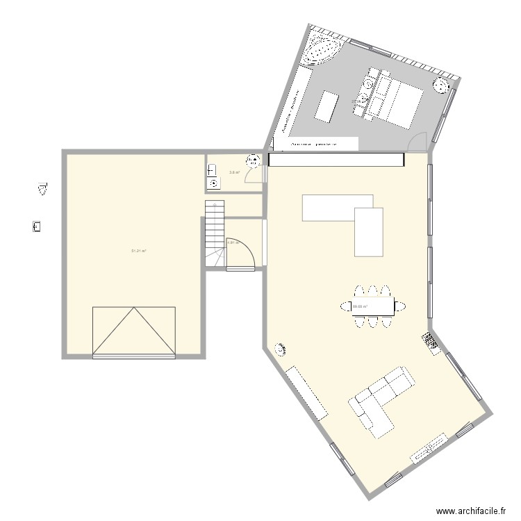 bec thomas. Plan de 0 pièce et 0 m2