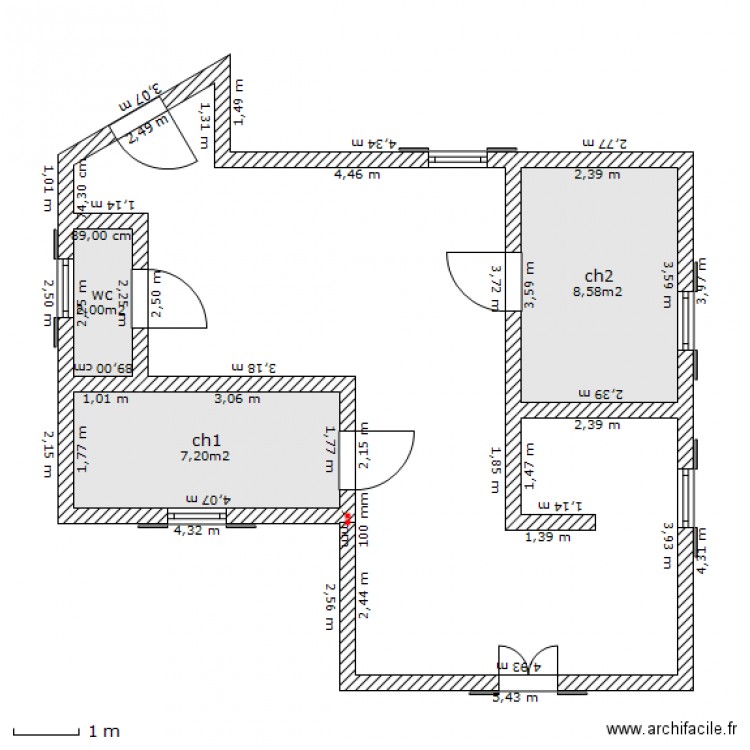 maison simon perso. Plan de 0 pièce et 0 m2